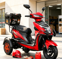 Achetez-en quatre, obtenez-en un gratuit - Scooter à 3 roues Jiuhao 150cc à essence, 61-80 km/h, performance puissante, escalade facile, directement de l'usine