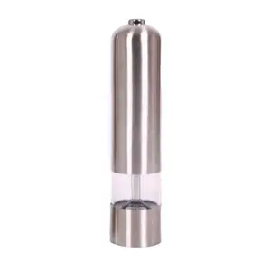 Thép không Gỉ Salt Pepper Mill Làm Sạch Dễ Dàng Nấu Ăn Các Công Cụ Nhà Bếp Tiện Ích Điện Xách Tay Gia Vị Máy Xay Chuyên Nghiệp