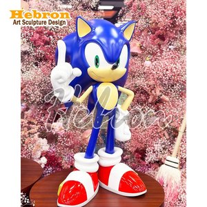 Estatuas <span class=keywords><strong>de</strong></span> Personajes <span class=keywords><strong>de</strong></span> Dibujos Animados <span class=keywords><strong>de</strong></span> Alta Gama__Esculturas <span class=keywords><strong>de</strong></span> <span class=keywords><strong>Sonic</strong></span> a Tamaño Real Personalizadas__Figuras <span class=keywords><strong>de</strong></span> Acción <span class=keywords><strong>de</strong></span> <span class=keywords><strong>Sonic</strong></span> para Decoración Interior y Exterior - Product Image 4
