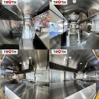Truth Hot Dog Food Truck mit Vollausstattung Kommerzieller Komplett Ausgestatteter Kaffee-Pizza-Edelstahl-Food-Truck-Anhänger mit Zubehör