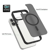 Étui de téléphone portable translucide de luxe avec anneau magnétique, sensation de peau, pour iPhone 13 Pro, coque de téléphone personnalisée