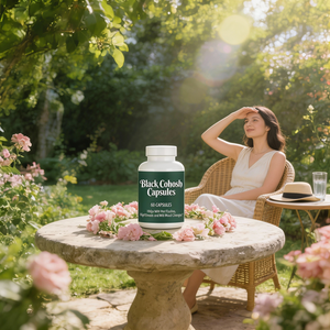 OEM Organik Siyah <span class=keywords><strong>Cohosh</strong></span> Kökü Ekstresi Menopoz Sağlık Takviyesi Kadınlar için Siyah <span class=keywords><strong>Cohosh</strong></span> Kapsülü - Product Image 3