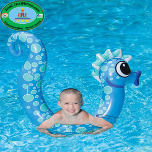 Galleggiante Gonfiabile a Forma di Cavalluccio Marino in PVC per Bambini, per Feste Estive in <span class=keywords><strong>Piscina</strong></span> - Product Image 2