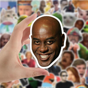 สติกเกอร์อีโมติคอนตลกๆ สไตล์เน็ตไอดอล 50 ชิ้น กันน้ำ สำหรับติดขวด แล็ปท็อป - Product Image 4