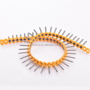 Vis assemblée avec ruban plastique vis de pont d'alimentation automatique pour pistolet à vis pour cloison sèche - Product Image 1