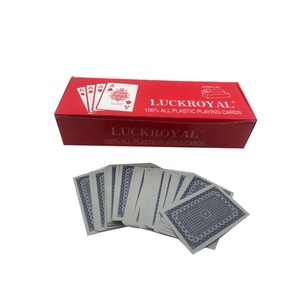 Cartes de <span class=keywords><strong>poker</strong></span> 100% plastique, imperméables, cartes de <span class=keywords><strong>poker</strong></span> en plastique - Product Image 1