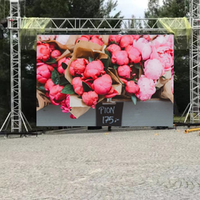 Layar LED HD P3.91 Full-Color Outdoor dengan Fitur Layar Terpisah Cerdas, Kecerahan 5000cd, Garansi 1 Tahun untuk Periklanan
