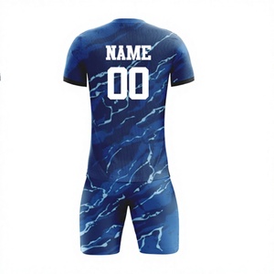ชุดฟุตบอลครบชุด ชุดฟุตบอลเยาวชน เสื้อฟุตบอลสั่งทำพิเศษ แห้งเร็ว เสื้อฟุตบอลทีมผู้ใหญ่ เสื้อฟุตบอลผู้ชาย พร้อมถุงเท้า - Product Image 2