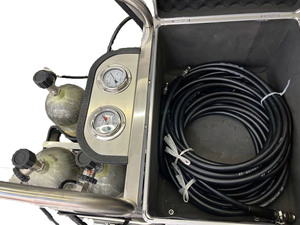 Apparecchio Respiratorio Autonomo (SCBA) Usato a Pressione Positiva con Tubo Lungo per Soccorso d'Emergenza su Carrello - Product Image 6