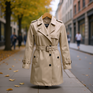 HDJ Coupe-vent pour femme FD-95 Veste manteau grande taille pour femme - Product Image 3