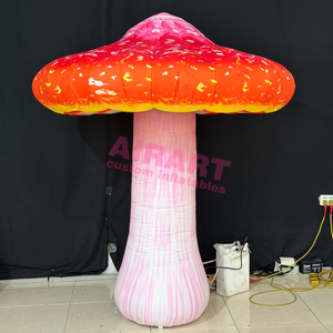 Ballon décoratif gonflable en forme de <span class=keywords><strong>champignon</strong></span> pour festival de musique, accessoires de scène gonflables, éclairage LED, <span class=keywords><strong>champignon</strong></span> gonflable - Product Image 6