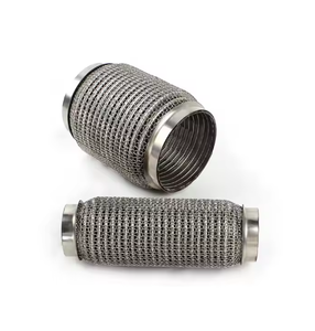 Tuyau d'échappement ondulé en acier inoxydable A5, connexion flexible en métal, silencieux, amortisseur d'expansion – Approvisionnement direct usine - Product Image 1