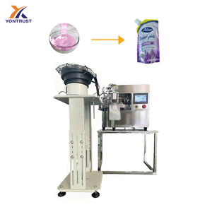<span class=keywords><strong>Machine</strong></span> de <span class=keywords><strong>remplissage</strong></span> et de bouchage de sachets de lessive de 500 ml et 1 litre - Product Image 1