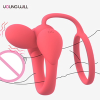 Young Will Kabellose Fernbedienung Vibrator G-Punkt Klitorisstimulator Vaginaler Penisring Sexspielzeug für Mann und Frau