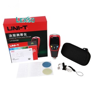 Jauge d'épaisseur de peinture numérique pour voiture Uni-t Ut343e, testeur de revêtement 2000 couches avec lampe torche intégrée - Product Image 2