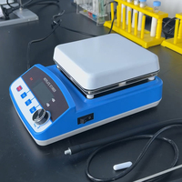 6L Hotplate Magnetic Stirrer 320C Laboratory Heating Magnetic Stirrer Mixer Lab Mixing Equipment