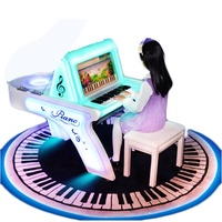 Machine de jeux d'arcade avec rêve chinois de Piano, Machine à jeux avec pièces de monnaie, fourniture de musique
