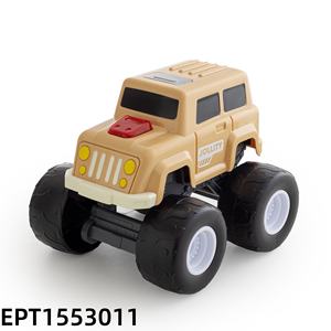 बच्चों के लिए लाइट और संगीत प्लास्टिक कार्टून घर्षण वाहन खिलौने के साथ बच्चों के लिए खिलौने - Product Image 6