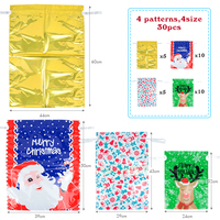 Sacs cadeaux personnalisés avec cordon de serrage, sacs cadeaux de Noël festifs, emballages réutilisables et imperméables