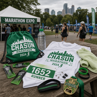 Pack de Démarrage Complet pour Projets Sportifs : T-shirt Personnalisé, Bracelets, Médailles, pour Événements de Cyclisme VTT, Course Urbaine et Marathons – Solution Tout-en-un pour Courses