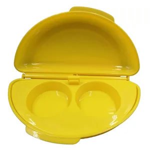 1pc Microwave Omelette Egg Maker Tray Non-toxic Eggs Steamer Box Silicone  Egg Cooker Egg Poacher Kitchen Cooking Tools