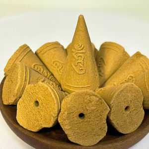 Granuli di Legno di Sandalo Naturale (Formato Grande) |   Incenso a Cono Premium Ecologico con Semi di Anice Stellato |   Marchio FUYUN per la Casa - Product Image 5