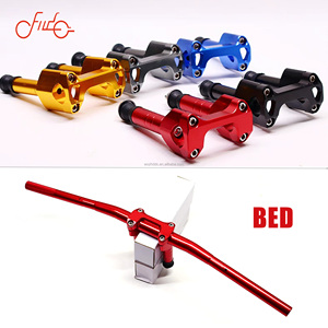 Guidon de moto et BMX universel Durable de haute qualité petit robinet de singe en alliage d'aluminium modifié conception de vélo de montagne - Product Image 2