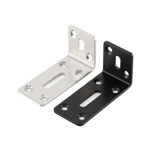 Support d'angle réglable en acier épaissi, support de mur robuste pour étagère et armoire de rangement - Product Image 2