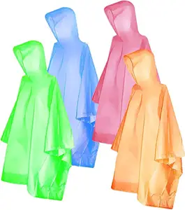 Poncho de pluie pour adultes ou enfants, support personnalisé imperméable pour la randonnée ou l'utilisation quotidienne