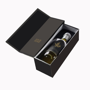 Cajas de Embalaje de Cartón <span class=keywords><strong>Negro</strong></span> de Lujo Personalizadas para Botellas de Whisky y <span class=keywords><strong>Vodka</strong></span>, con Relieve, Caja de Regalo de Papel Hecha a Mano - Product Image 4