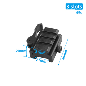 Kit de Instalación Multitamaño de Alto Rendimiento, Accesorio Táctico de Caza para Exteriores, Ligero, de Aleación de Aluminio Mecanizado por CNC - Product Image 2