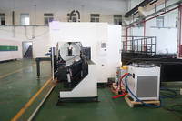 Machine de découpe laser à fibre Rbqlty 12000W, système de vision CNC 4 axes à refroidissement par eau, jusqu'à 13 mètres pour acrylique et métal
