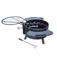 Komenjoy foyer de feu usine OEM extérieur Patio jardin arrière-cour foyer avec grille de cuisson grille de feu de joie