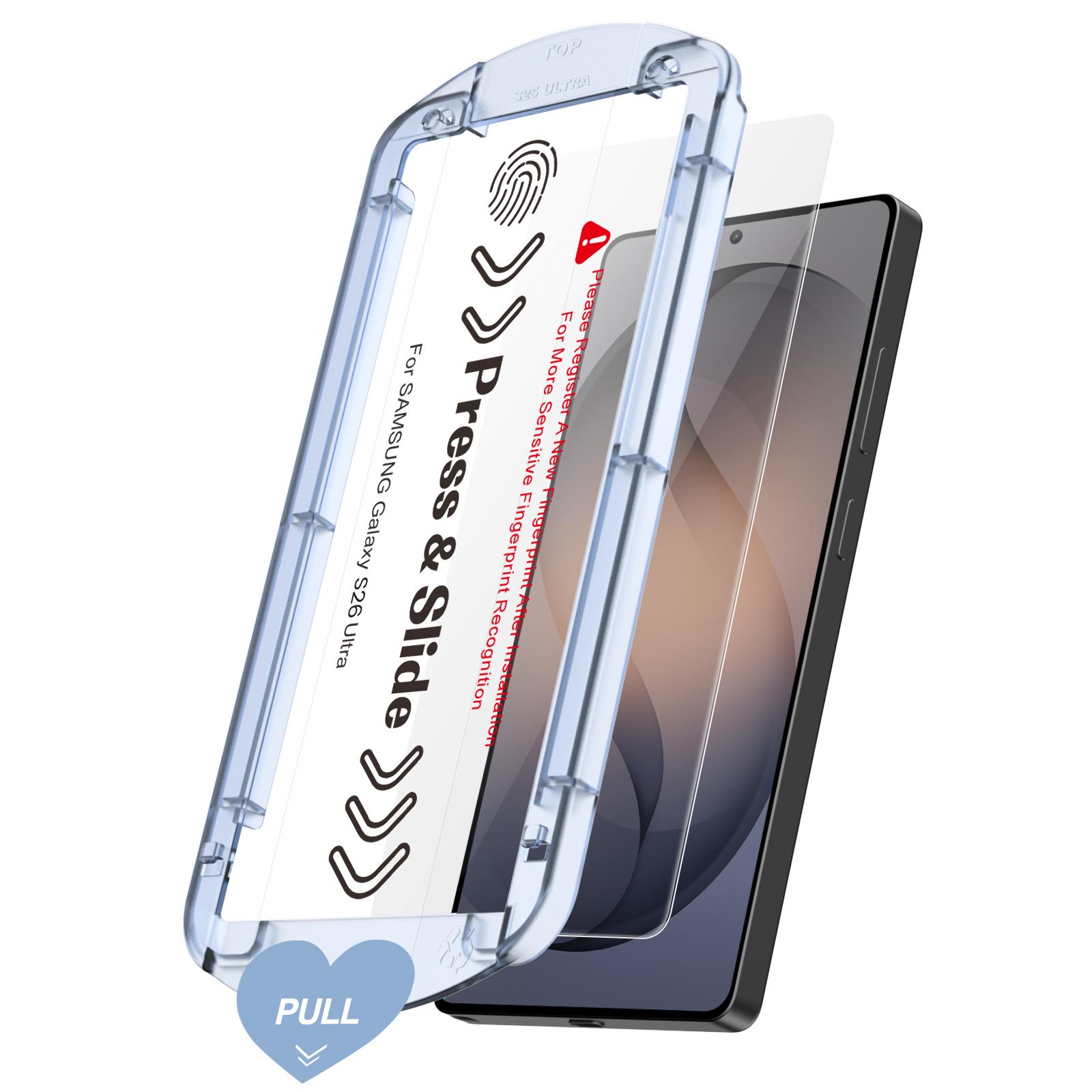 Vidrio Transparente HD + Aplicación Fácil