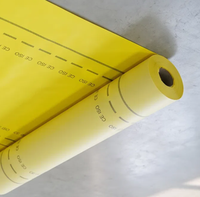 Membrane imperméable respirante perméable, barrière contre la vapeur, sous-couche de toiture, revêtement mural pour maison