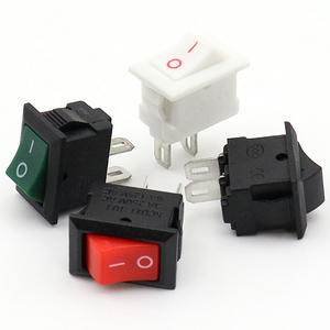 Mini Interruptor Basculante KCD11 de 10x15mm |   Interruptor de 2/3 Pines y 2/3 Posiciones (SPST/SPDT) con Luz |   Fuente de alimentación para lámpara de mesa, fuente de alimentación para juguetes |   RoHS - Product Image 2