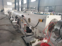 Extrusora de plástico de doble tornillo, tubo de PVC Flexible y rígida, salida de alta velocidad, suministro de agua