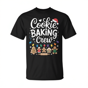 Camiseta navideña de Cookie Baking Crew para hombre y mujer, unisex, Xl, 2Xl, 3Xl, 4Xl, 5Xl, talla grande, regalo divertido para grupo familiar - Product Image 2