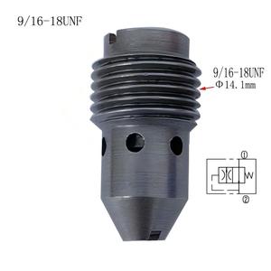 Vanne de régulation hydraulique unidirectionnelle à compensation de pression, petite, en acier, avec orifice fixe intégré pour un contrôle de vitesse stable - Product Image 5