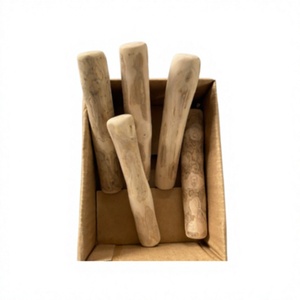 Jouets à mâcher pour chiens en bois de café durable et écologique - Cadeau de Pâques amusant et original pour chiens, sûr et amusant - Product Image 1