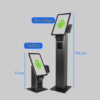 Ventes chaudes - Kiosque en libre-service avec système Android/Windows de 21,5 pouces, machine de paiement automatique