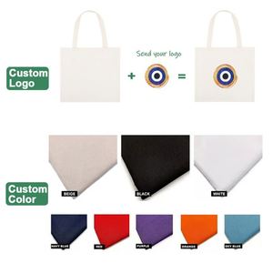Sacs fourre-tout en toile de coton écologiques avec poignées en corde, vierges pour sublimation, style tendance, pour la vente en gros - Product Image 4