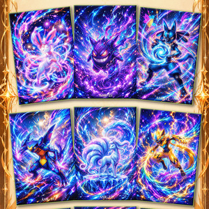 สมุดใส่การ์ดสะสมโปเกมอนลายจีนโบราณ ฉลองครบรอบ 30 ปี พร้อมซองใส่การ์ด สำหรับเกมกระดาน - Product Image 2