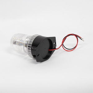 DC10-100V Trắng Khẩn Cấp Xoay Nhấp Nháy Báo Động Led Đèn Flash Đèn Hiệu Ánh Sáng An Toàn Cho Xe Nâng Xe Tải - Product Image 2