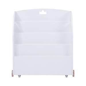 <span class=keywords><strong>Libreria</strong></span> <span class=keywords><strong>Montessori</strong></span> Bianca, Scaffale per Libri Componibile per Bambini, Organizzatore in <span class=keywords><strong>Legno</strong></span> per Asilo Nido - Product Image 5