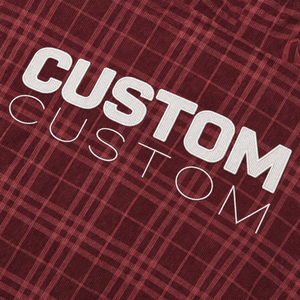 OEM Custom Embroidery Logo <strong>Mens</strong> <strong>Burgundy</strong> Corduroy Streetwear Heavyweight Hooded Pullover Cropped Oversized Plaid Zip up <strong>Hoodie</strong> - Product Image 3
