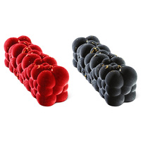 Vente en gros de moules à gâteaux en silicone rectangulaires avec nuages doux pour mousse à gâteau