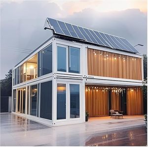 Casa Contenedor Plegable de Acero Ligero de 40 y 20 Pies, Expandible, Tipo Villa Pequeña, Apartamento Modular para Alquilar y Reventa - Product Image 4