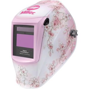 Casco de Soldadura Miller Digital Performance ClearLight 4x con Oscurecimiento Automático y Diseño Burn Blossom de Visión Completa - Product Image 1