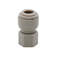 Filetage femelle 7/16 "-20UNF à 5/16" (8mm) Connecteur rapide en plastique Joint enfichable